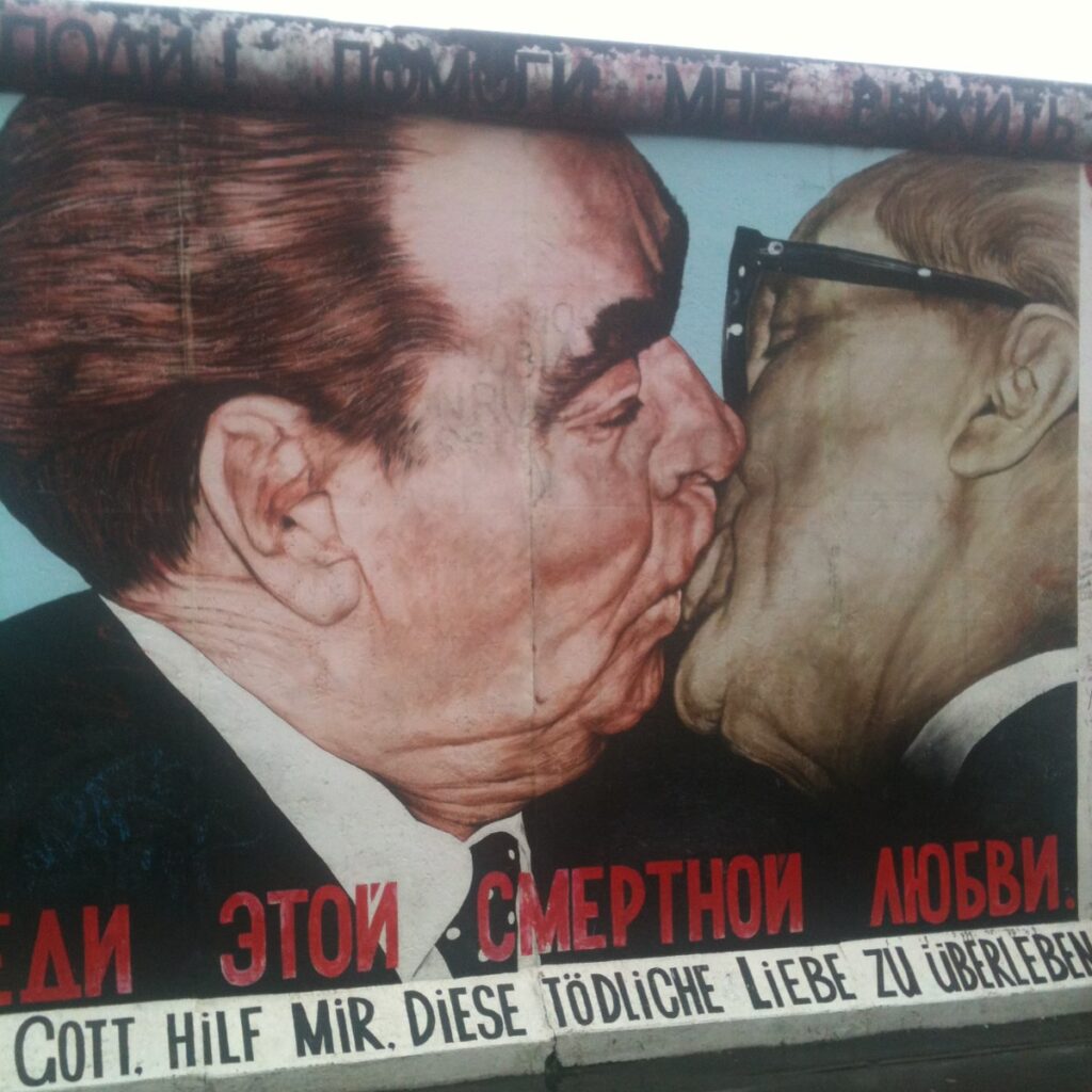 Berlin Wall most famous mural