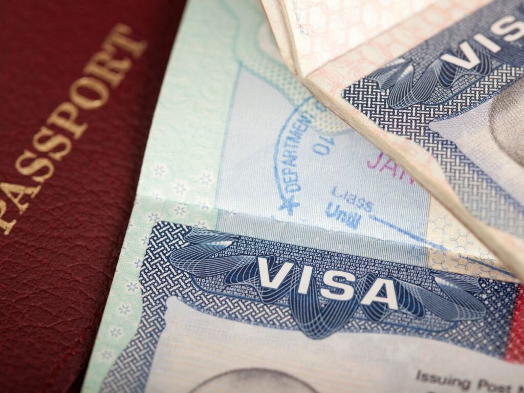 Passport and visa