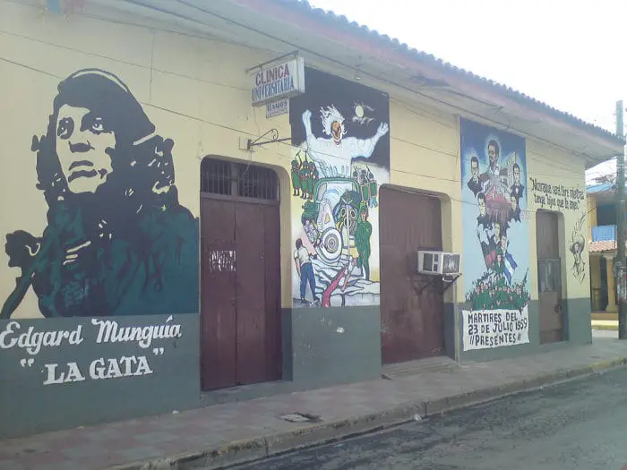 Street art in Nicaragua