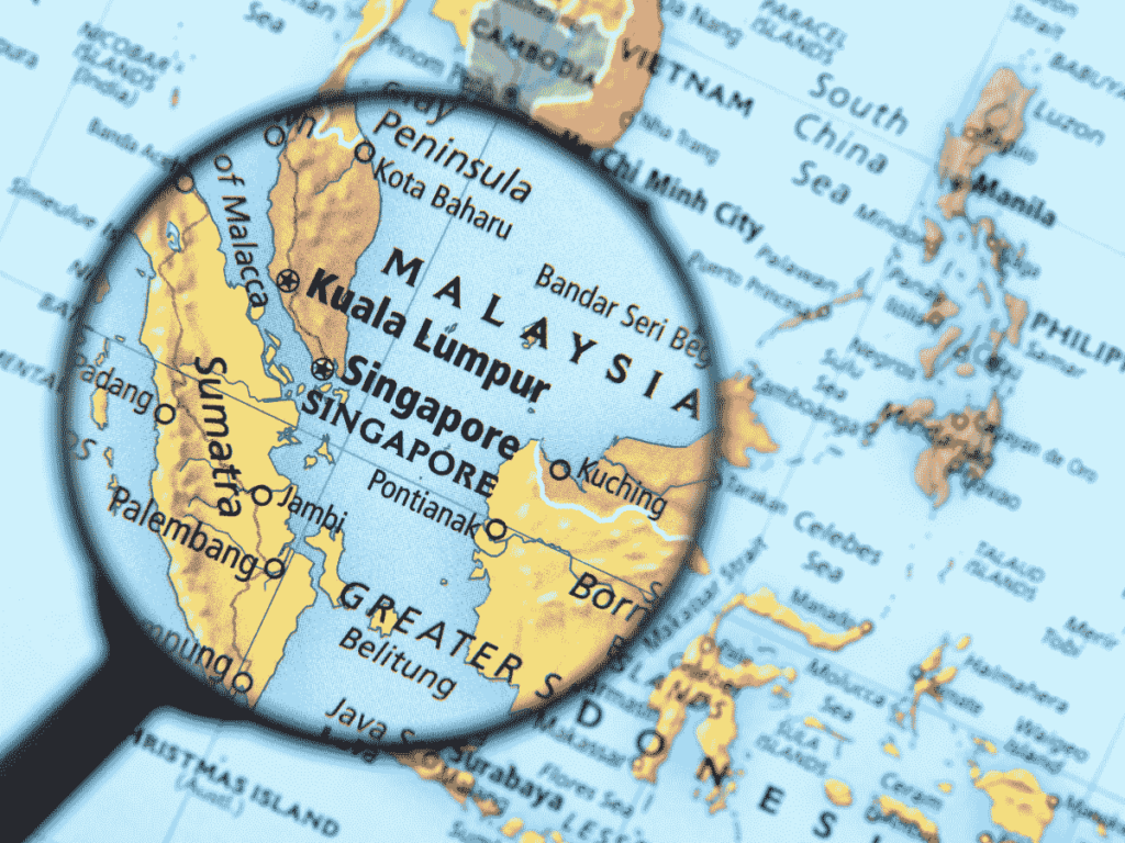 Singapore map