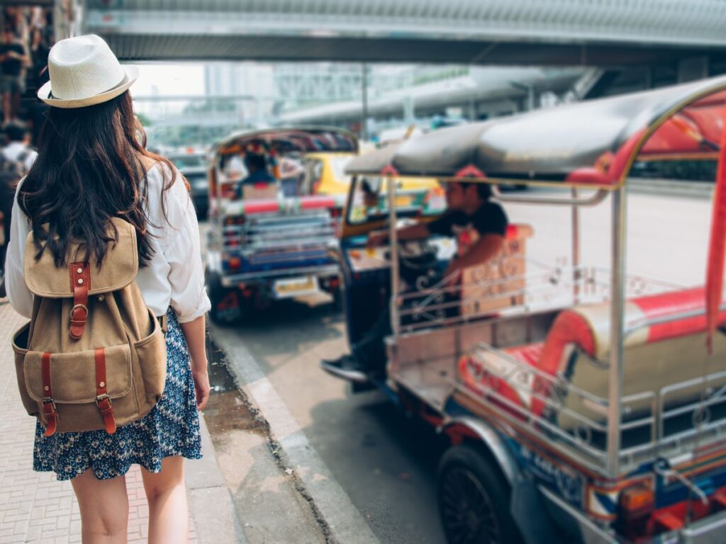 Southeast Asia backpacker