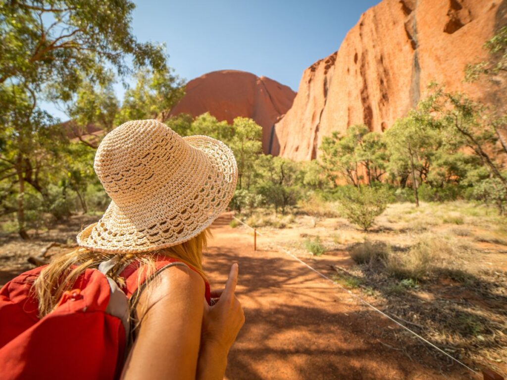 Australia backpacker