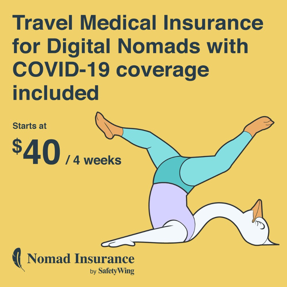 Digital nomad travel insurance