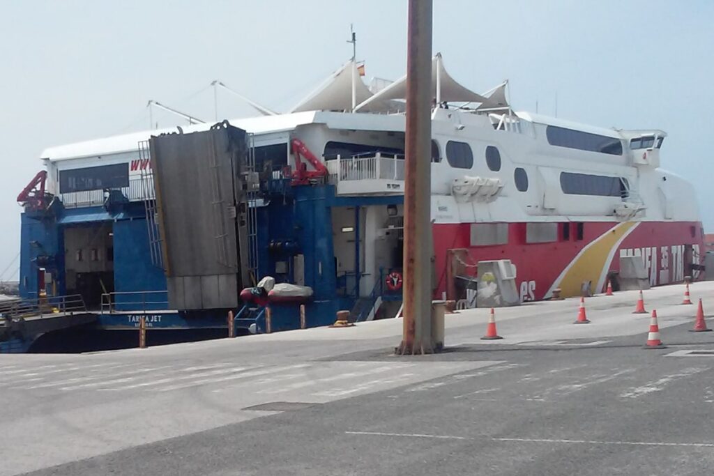 Morocco to Spain ferry.
