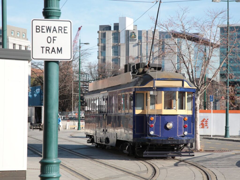 Christchurch tram.