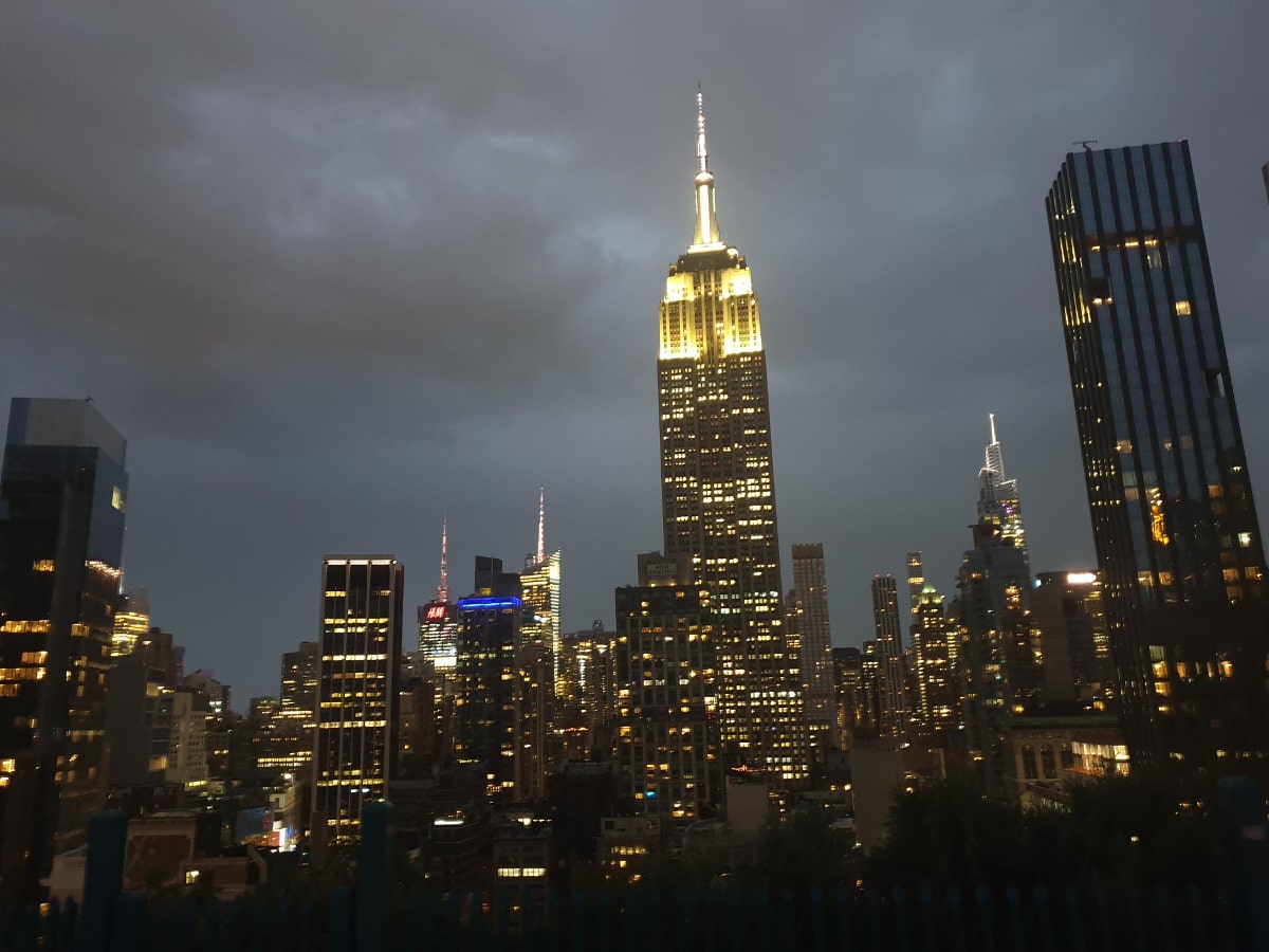 New York at night