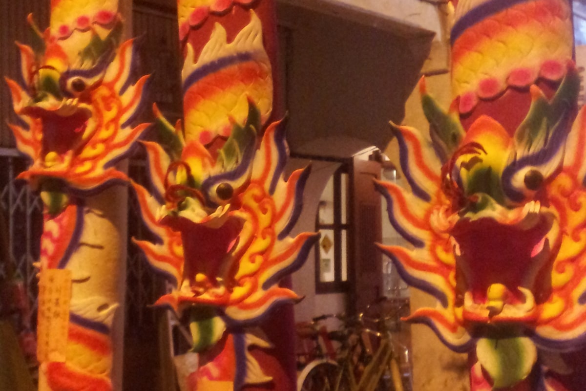 backpacking in Malaysia - George Town street