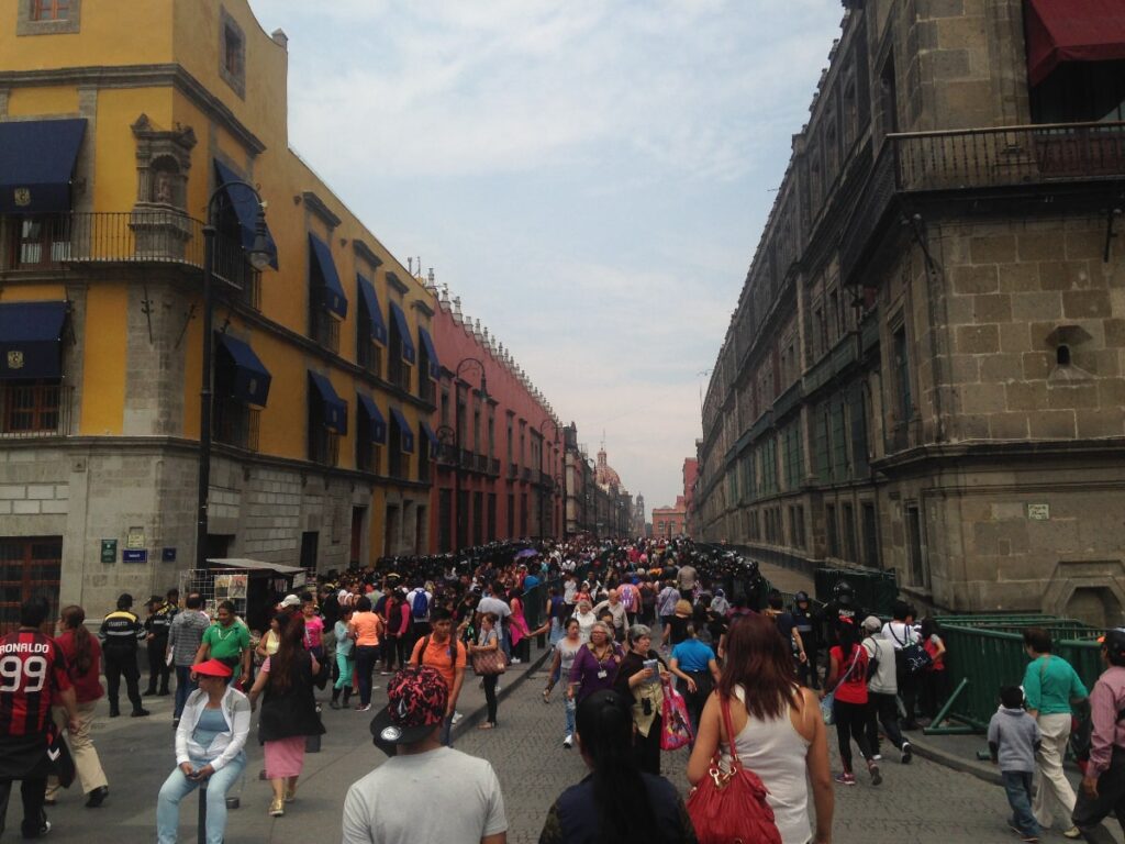 Living in Mexico City.