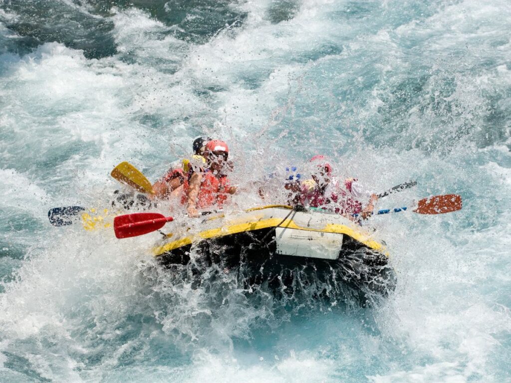 white water rafting