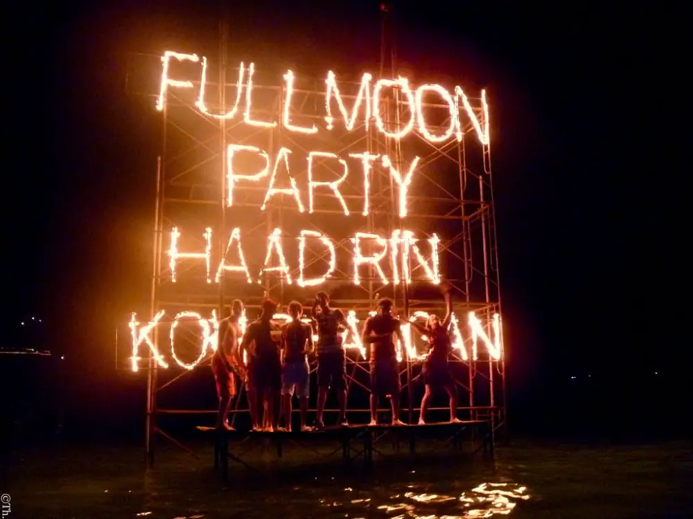 Full moon parties around the world
