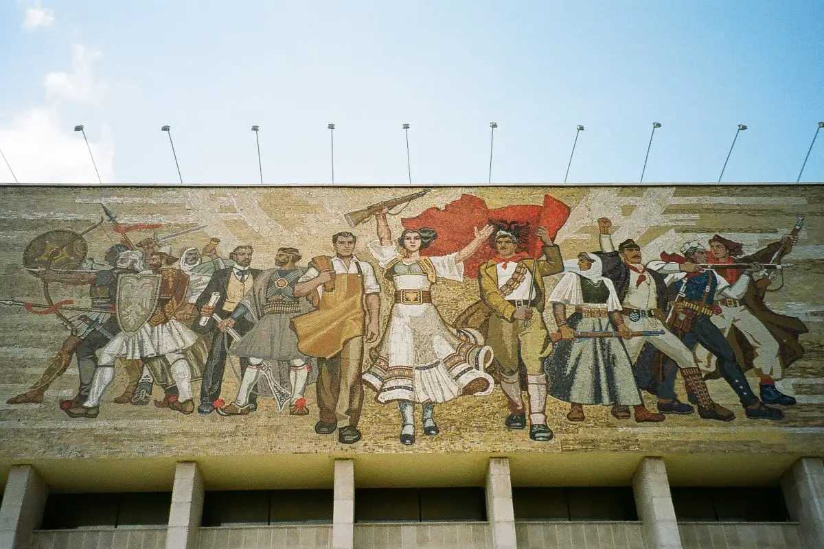 Tirana mural