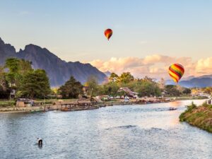 Vang Vieng landscape