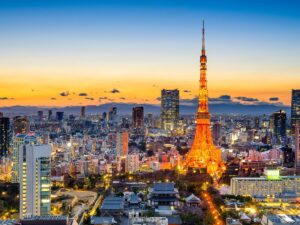 Tokyo, Japan backpacking