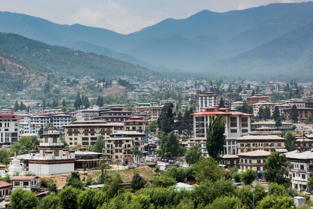 Thimphu altitude