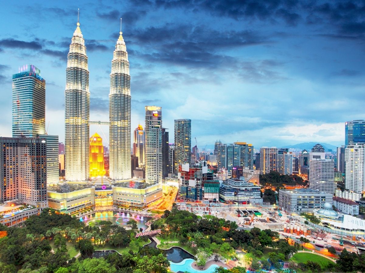 Malaysia Backpacking Route
