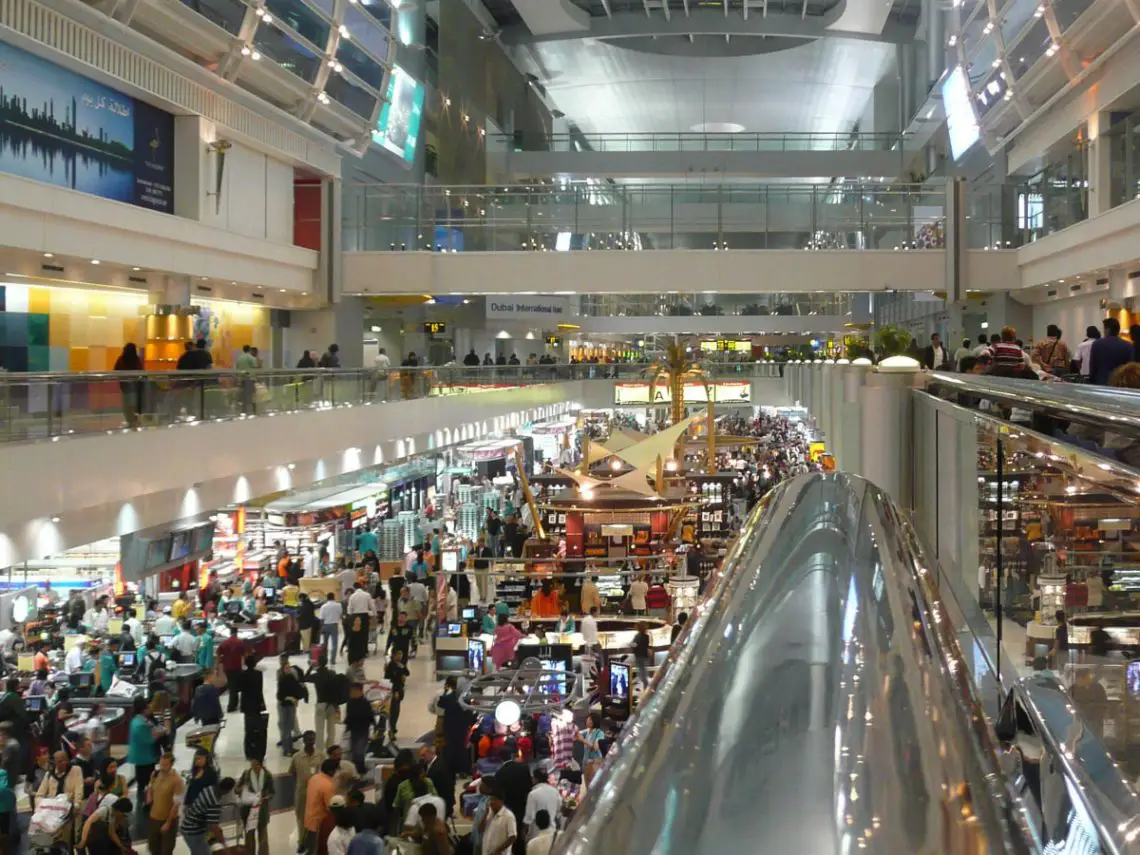 Dubai Airport at 3am
