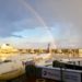 Frankfurt Airport rainbow